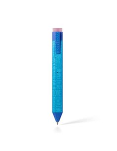 Erasable Pen Bookmark Blue Words