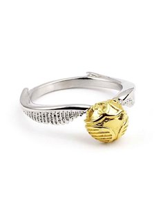 Harry Potter Stainless Steel Golden Snitch Ring Small