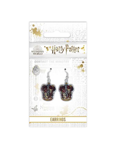 Harry Potter Gryffindor Crest Earrings