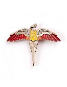 Harry Potter Rose Gold Plated Fawkes Pin Badge