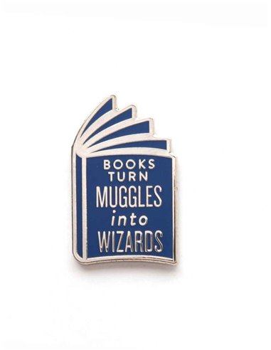 Books Are Magic - Emanel Pin