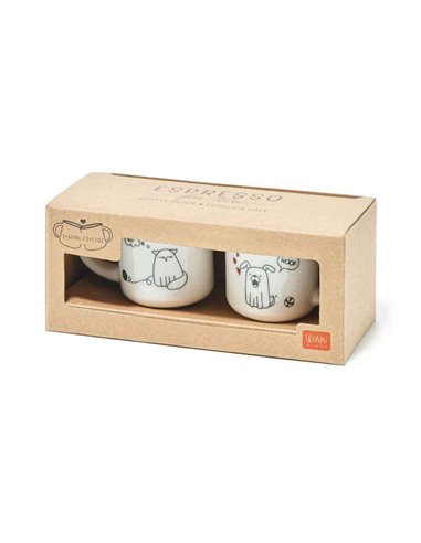 Espresso For Two - Coffee Mug - Dog & Cat