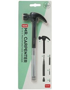 Sos Mr. Carpenter 6 In 1 Multifunction Hammer