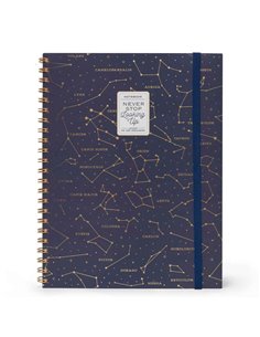 Notebook With Spiral A4 (3 In 1) - Stars