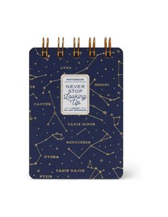 Mini Spiral Notebook - Stars