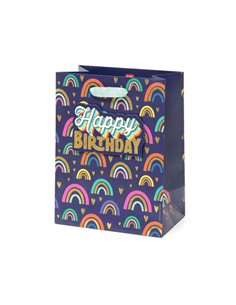 Gift Bag (medium) - Happy Birthday Rainbow