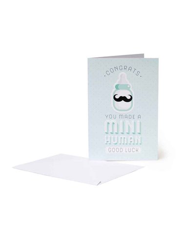 Unusualgreetings Cards - Mini Human Boy