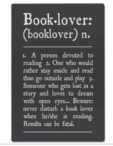 Booklover Magnet