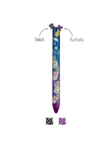 Click&clack Two Color Pen - Alice