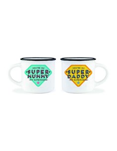 Espresso For Two - Coffee Mug - Super Mummy & Daddy