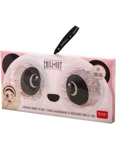 Chill Out Reusable Cooling Eye Pads - Panda