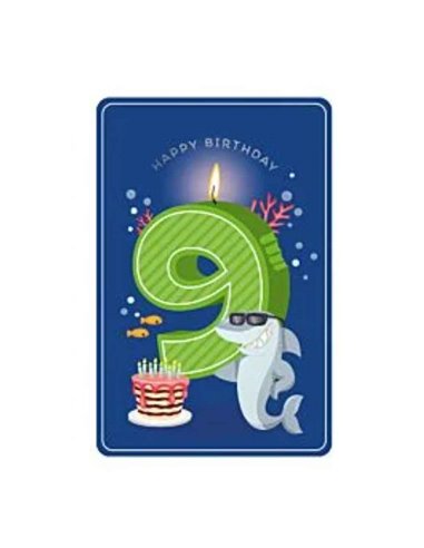 Happy Birthday 9 Boy - Greeting Card