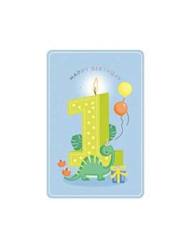 Happy Birthday 1 Boy - Greeting Card