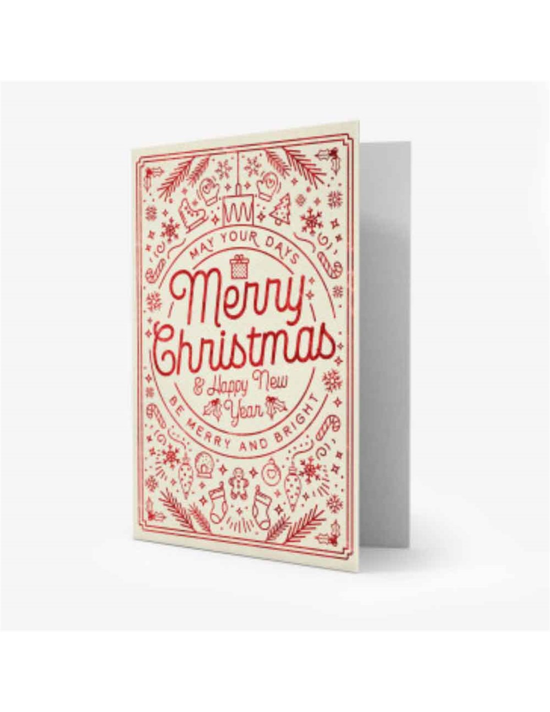 Unusual Christmas Greetings Cards - Merry Chrismas-Adrion LTD