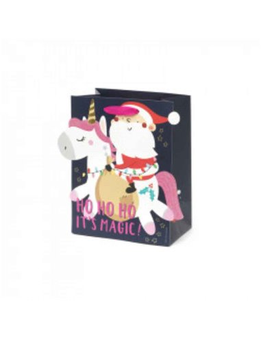 Christmas Gift Bag Medium - Unicorn