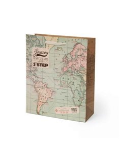 Gift Bag Large - Map