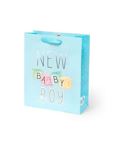 Gift Bag Large - New Baby Boy