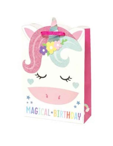 Gift Bag Xlarge - Unicorn