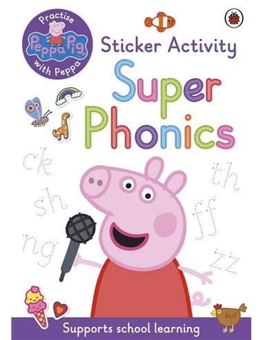 Peppa Pig Sticker Activity Super Phonics