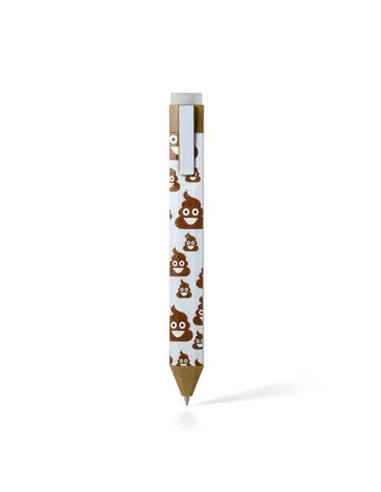 Erasable Pen Bookmark Poo