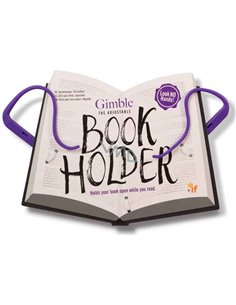 Gimble Book Holder - Purple