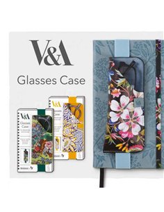 V&a Bookaroo Glasses Case - Kilburn Black Floral