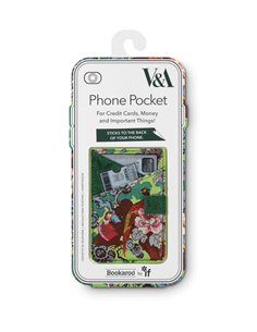 V&a Bookaroo Phone Pocket - Sundour Pheasant