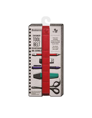 Bookaroo Stationary Tool Belt - Red