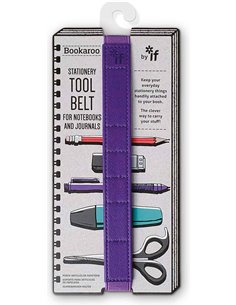 Bookaroo Stationary Tool Belt - Purple