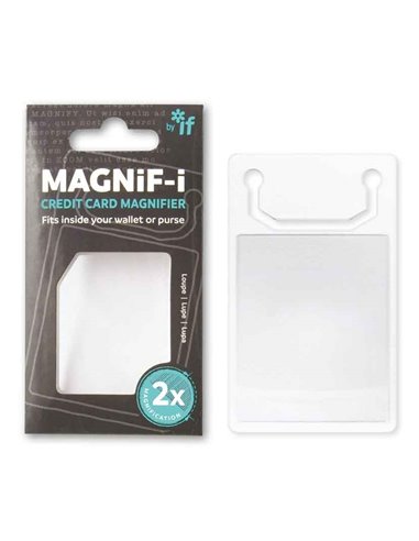 MagniF-I Credit Card Magnifier