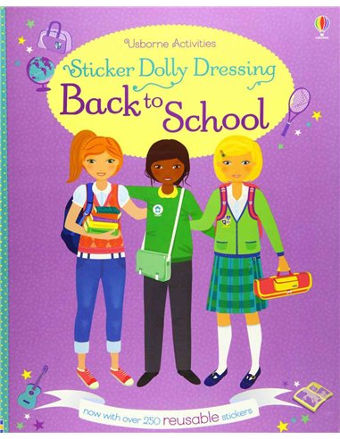 Sticker Dolly Dressing Back To School
