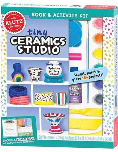 Tiny Ceramic Studio (book & Acvity Kit)