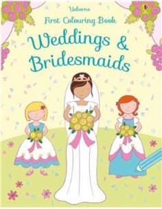 First Colouring Book Weddings & Brindesmaids