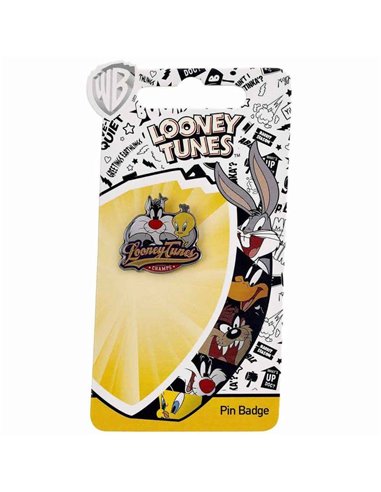 Looney Tunes Sylvester & Tweety Pin Badge