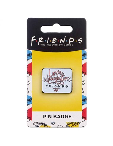 Friends - Love, Laughter And Friends Pin
