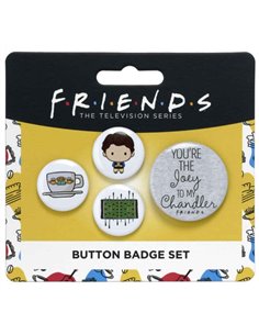 Friends Chandler Button Badge Set