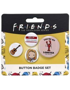 Friends Phoebe Button Badge Set