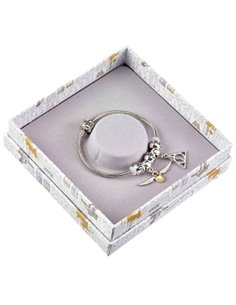 Harry Potter Charm Silver Bracelet Set