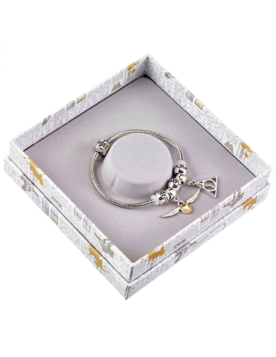 Harry Potter Charm Silver Bracelet Set-Adrion LTD