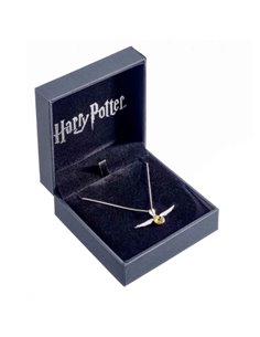 Harry Potter Sterling Silver Golden Snitch Necklace