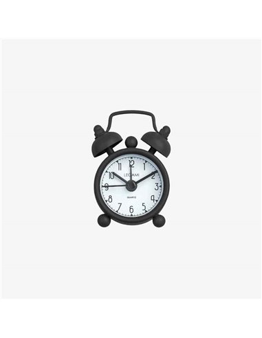 Tick Tock Alarm Clock - Black