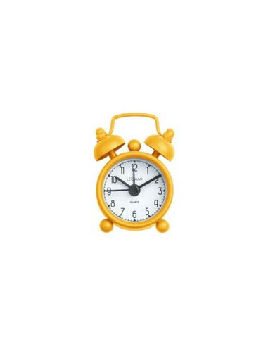 Tick Tock Alarm Clock - Yellow