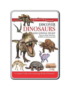 Dinosaurs Educational Large Tin Set