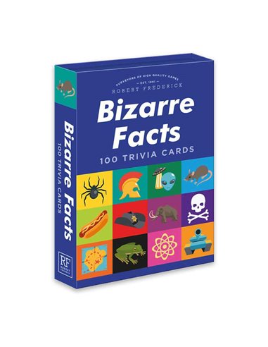 Bizarre Facts 100 Trivia Cards