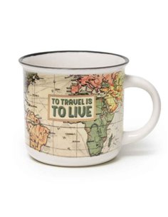 Cup - Puccino Mug - To Travel Is To Live