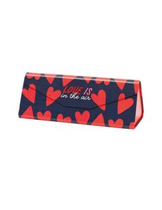 See You Soon - Mini Foldable Glasses Case - Hearts