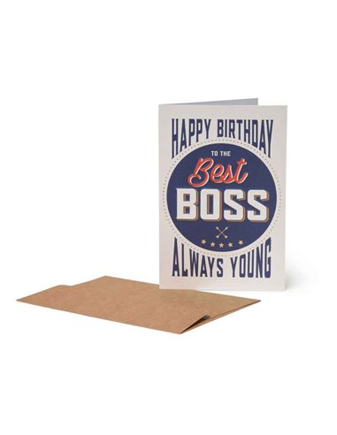 Greeting Card - Boss