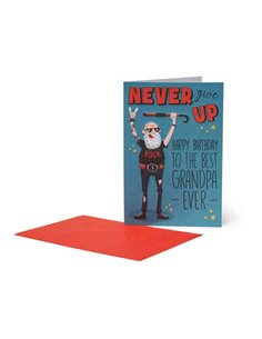 Greeting Card - Never Give Up Grandpa