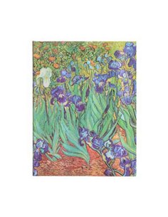 Van Gogh's Irises Hardcover Journal Ultra Unlined
