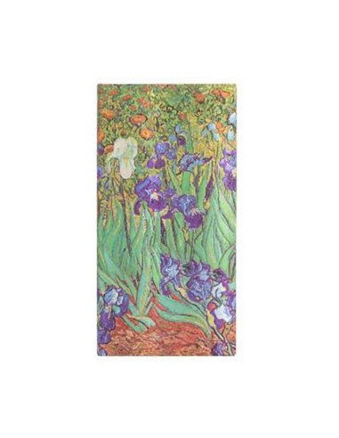 Van Gogh's Irises Hardcover Journal Slim Lined